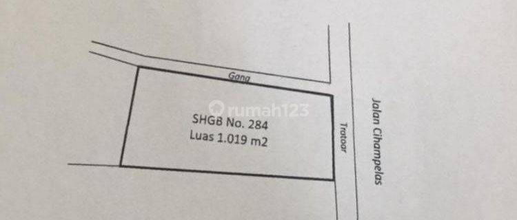 MURRAH!! Tanah Matang mainroad Cihampelas dekat Ciwalk, sangat Prospektif utk Bangunan Komersial 1