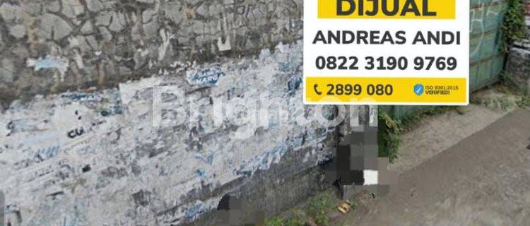 TANAH LUAS TENGAH KOTA TEMBOK KELILING + PAGAR 1