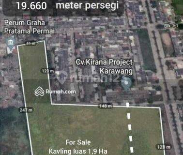 Tanah Murah di KarawangTimur dekat dengan stasiun Klari 1