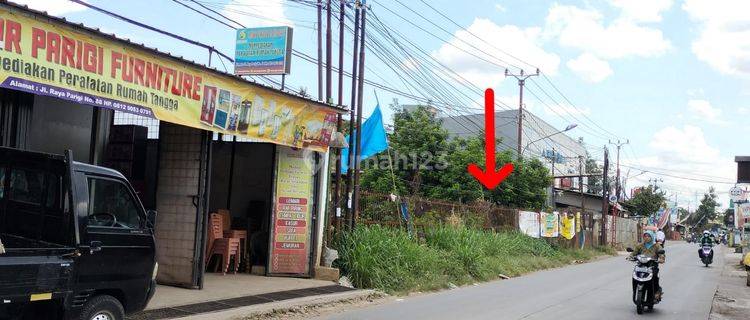 Tanah siap bangun kan,lokasi ramai,sekitar banyak usaha2,lokasi Jln. Curug Parigi raya 1