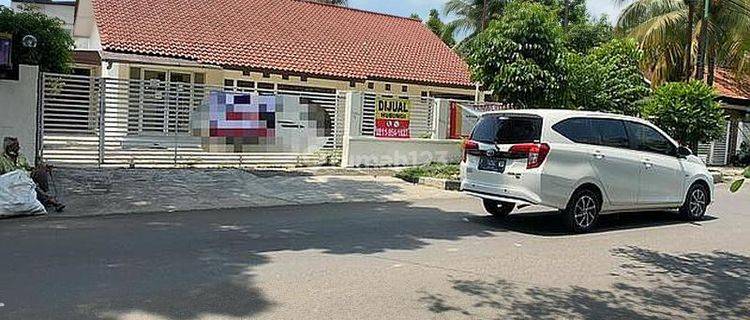 Tanah Di bagus bonus bangunan di lokasi komersil jalan sukasari 1