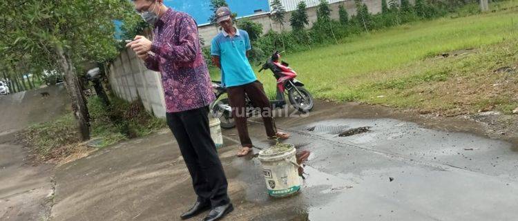 Kavling siap pakai. Tanah kotak. Cocok buat gudang  dan pabrik  bebas banjir di tigaraksa 1