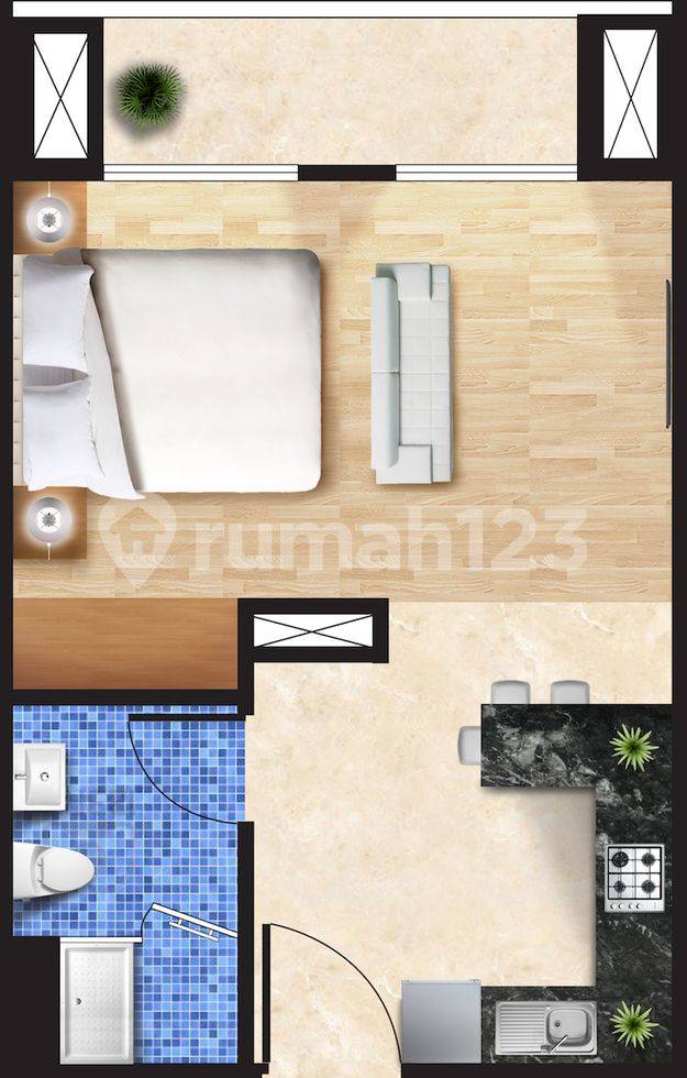 1BR 