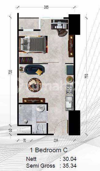 1BR C