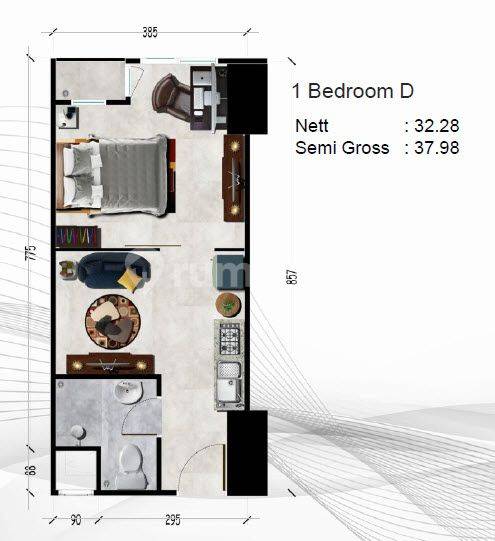 1BR D