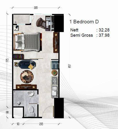 1BR D