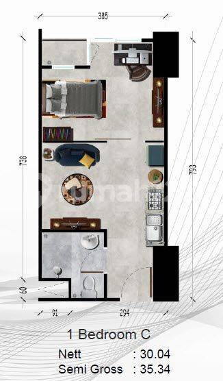 1BR C