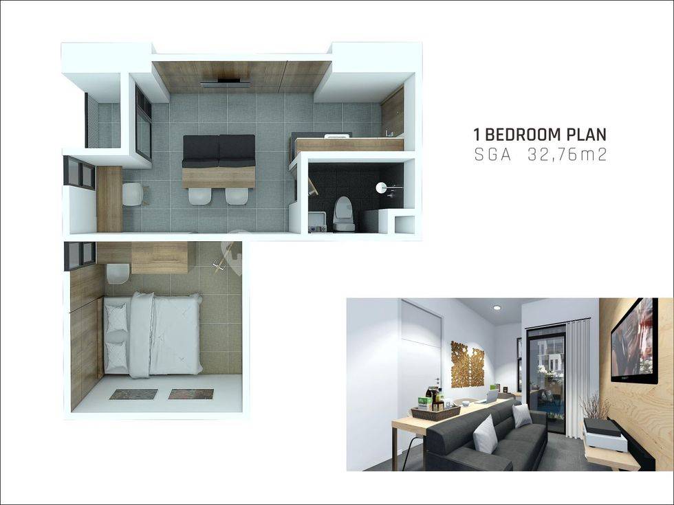 1 BR
