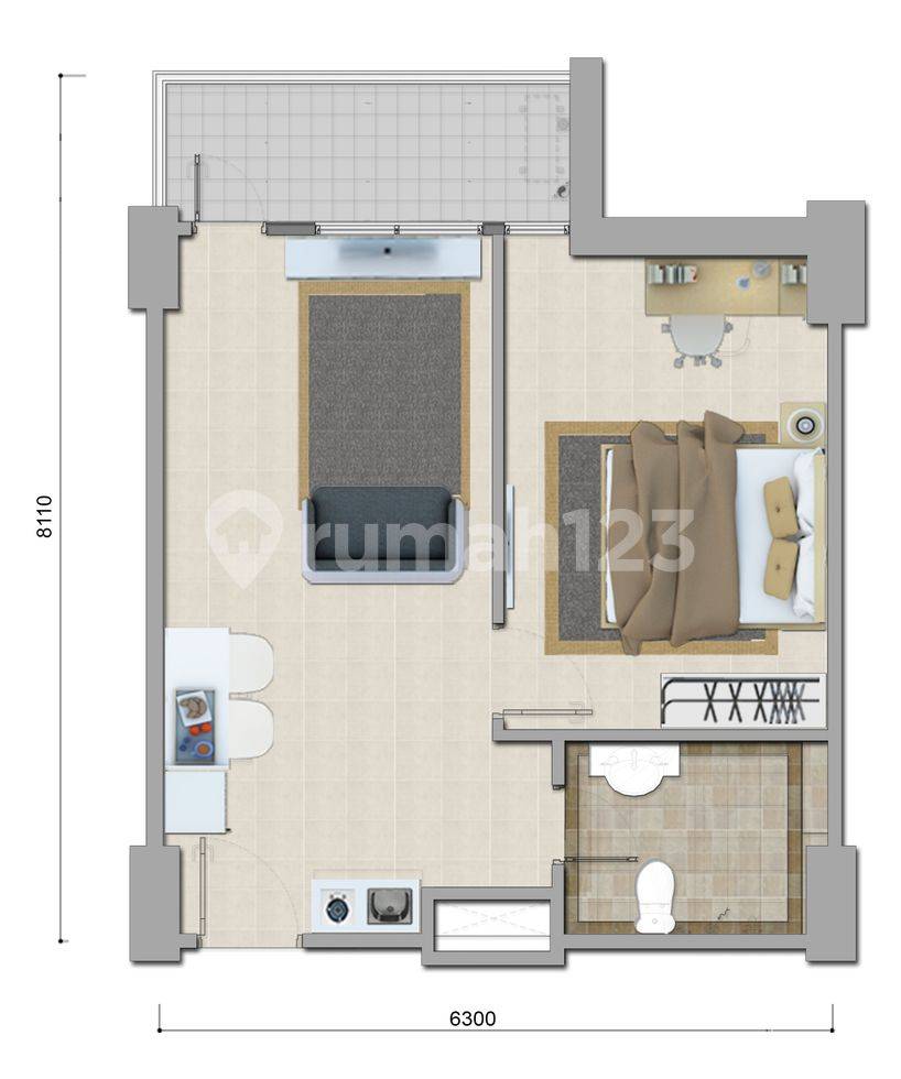 1 BEDROOM DELUXE