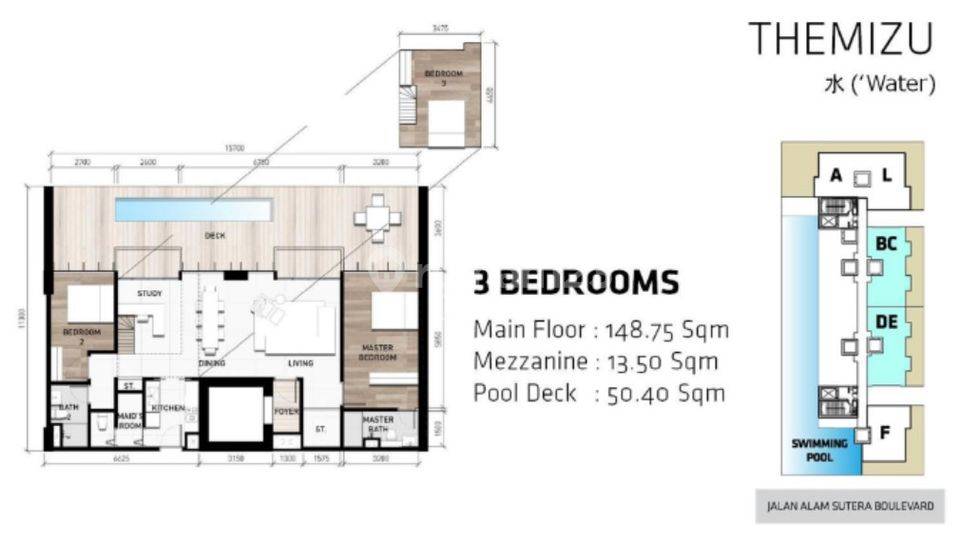 Mizu - 3 Bedroom 