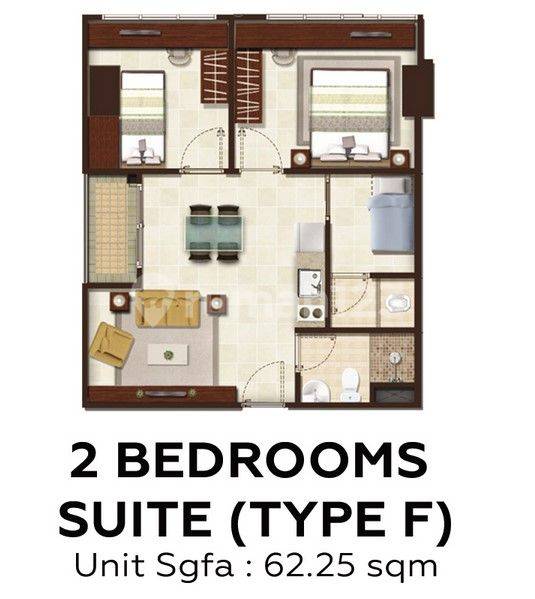 2 BR Suite (Type F)