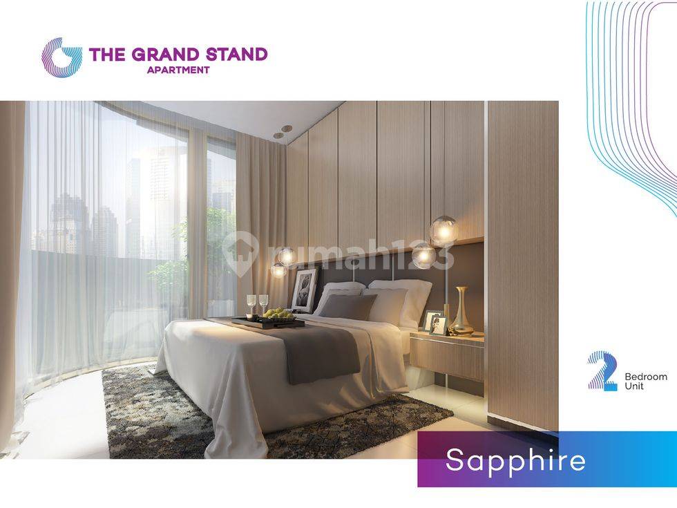 2 Bedroom = Sapphire (Corner)