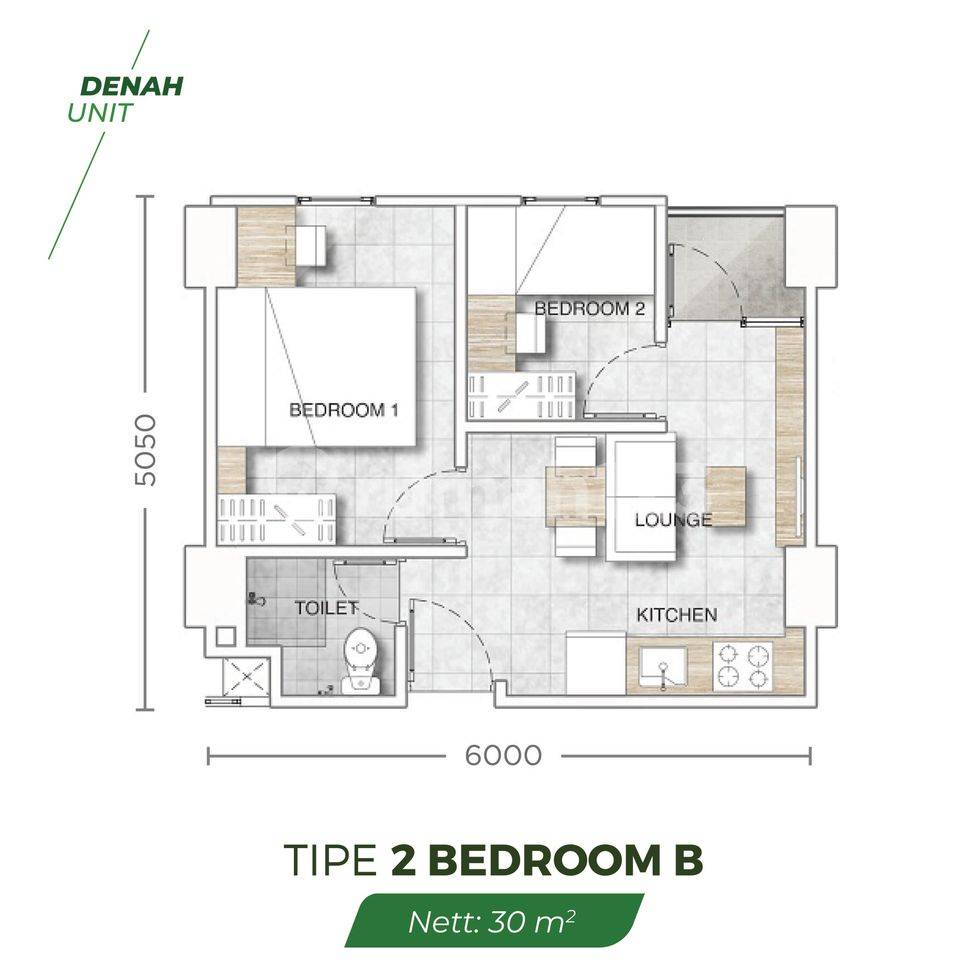 2 Bedroom B