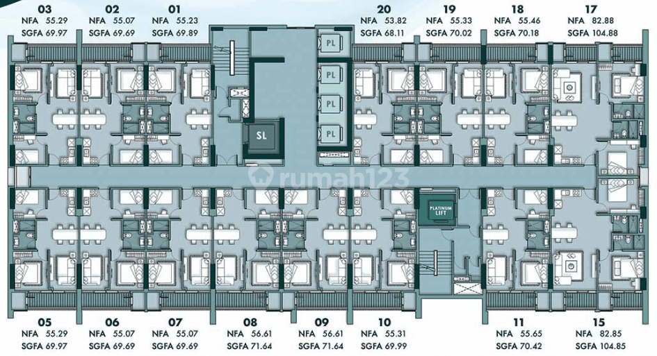 2 BR Compact