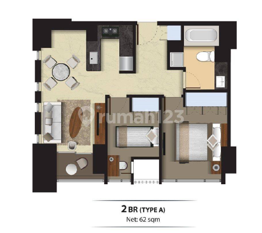 2  Bedroom