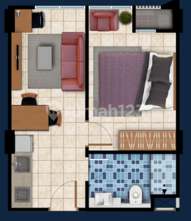 1 BEDROOM