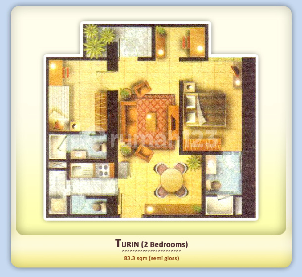 Apartemen Bellagio Mansion