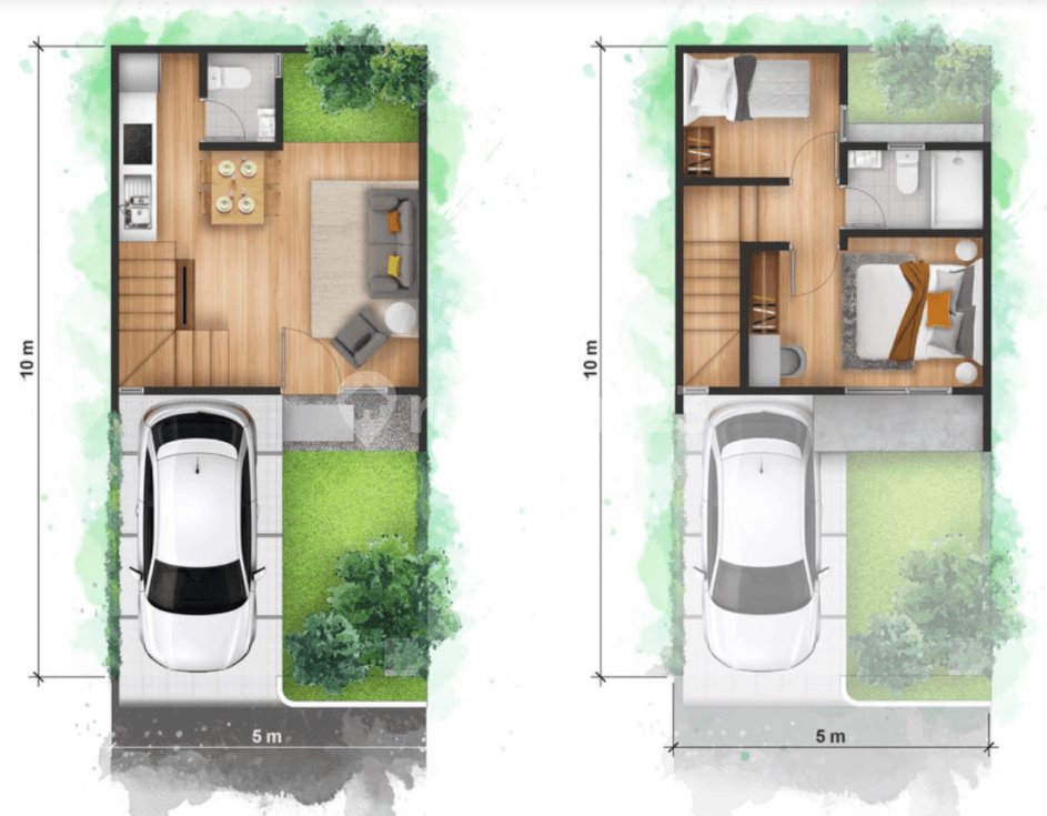 Tipe 1 Garden Veranda