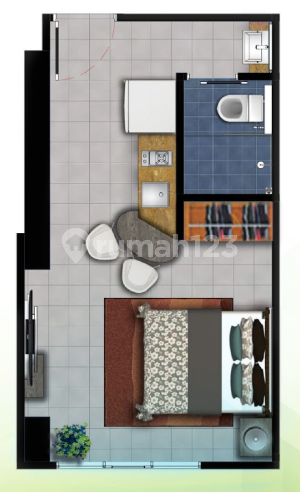 1 Bedroom J