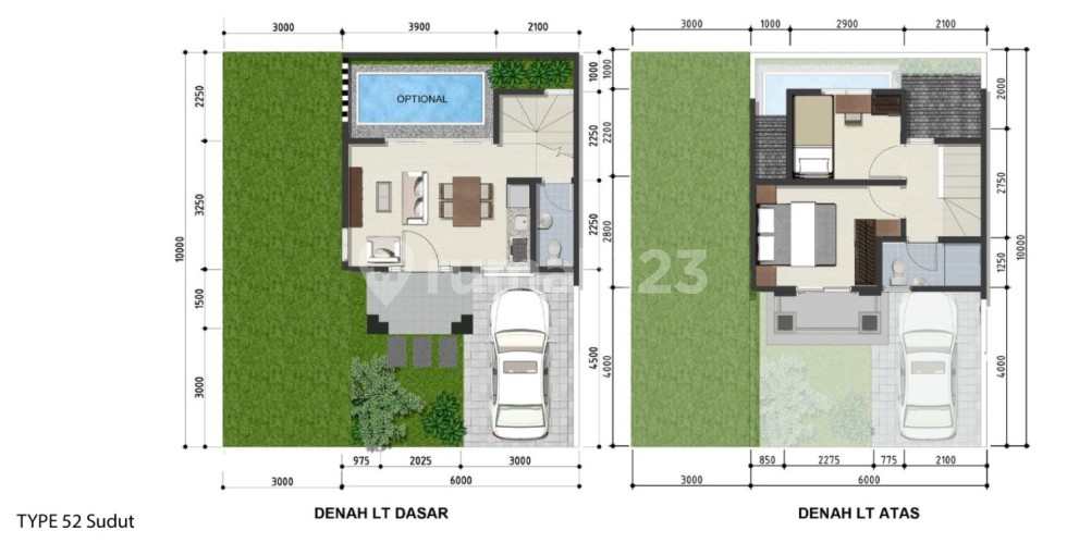 Tipe 52 Corner
