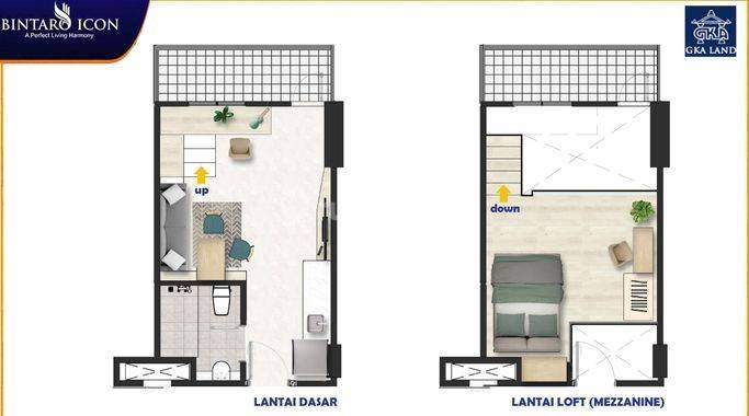 1 Bedroom Loft