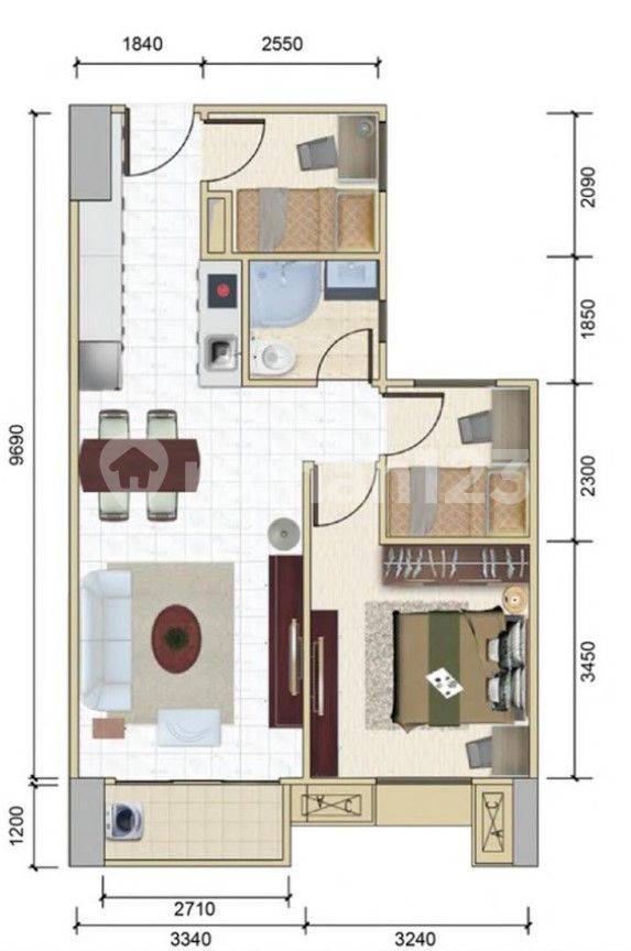 Tower Duxton Type 3 Bedroom