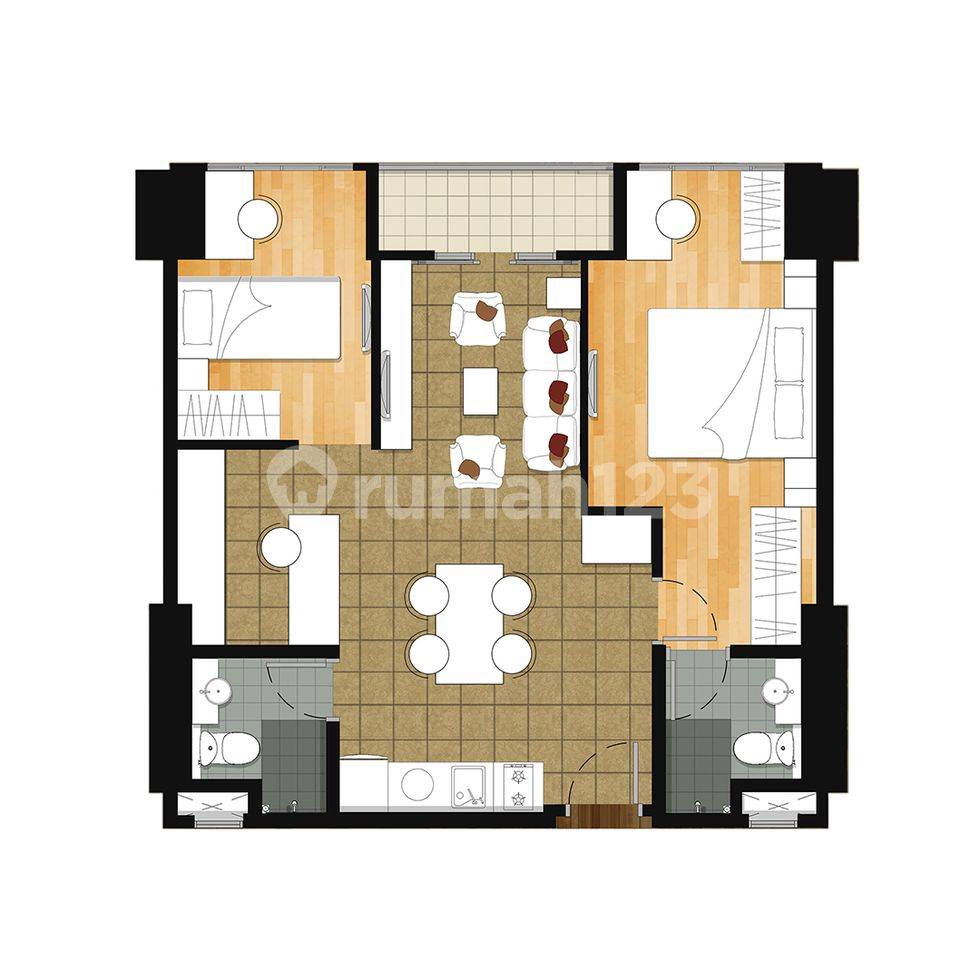 2 Bedroom Executive