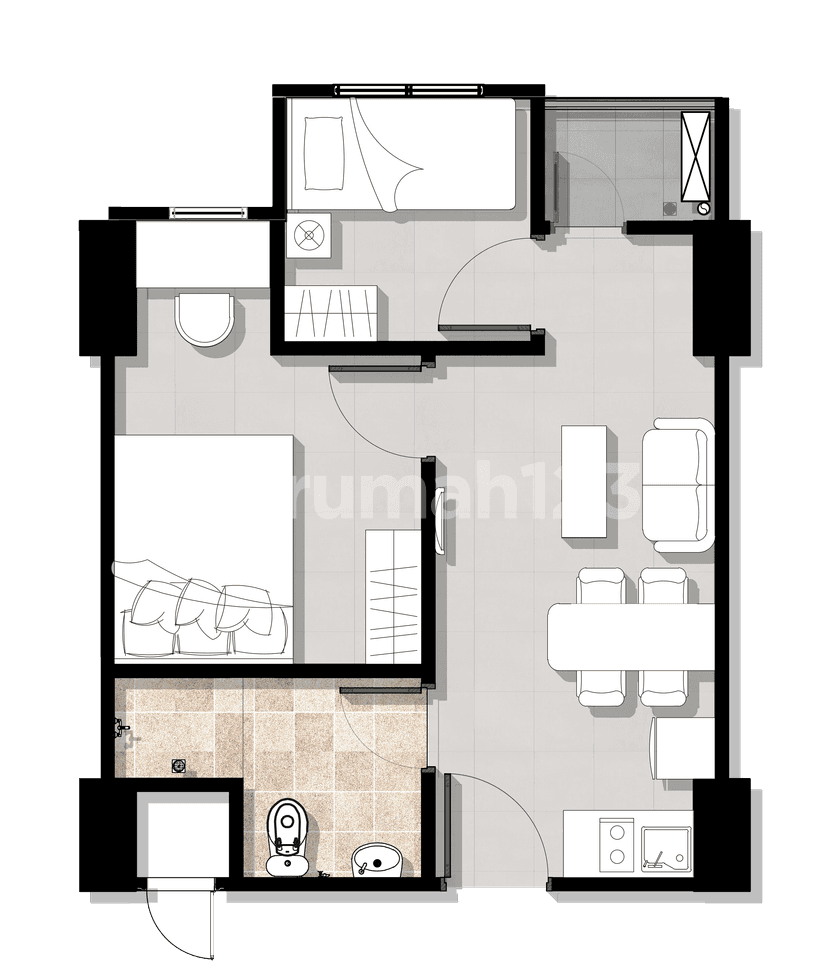 2 Bedroom