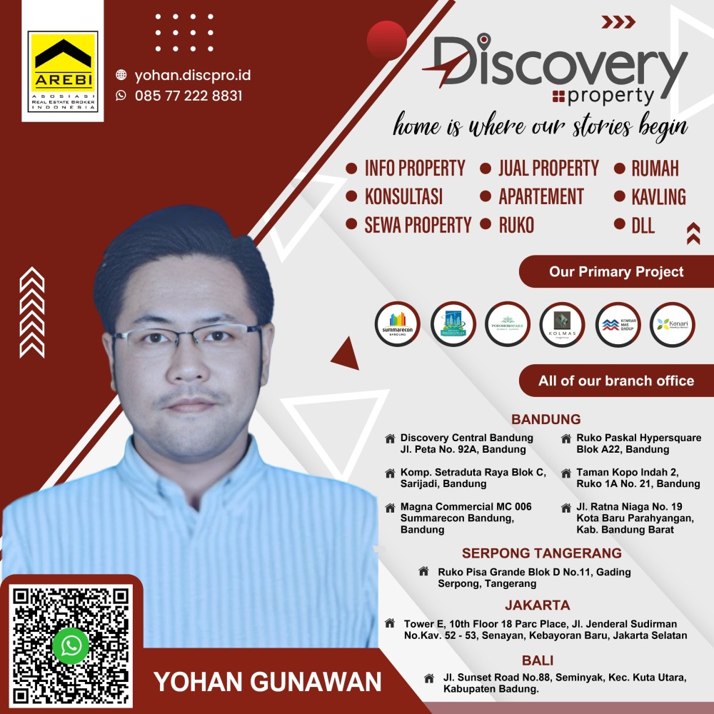 Yohan Gunawan | Agen Properti Discovery Property