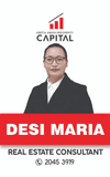 Desi Maria Capital | Agen Properti Capital Real Estate Agent